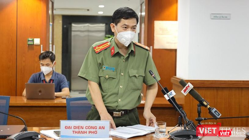 Thượng tá Lê Mạnh Hà - Phó Trưởng phòng Tham mưu, Công an TP.HCM