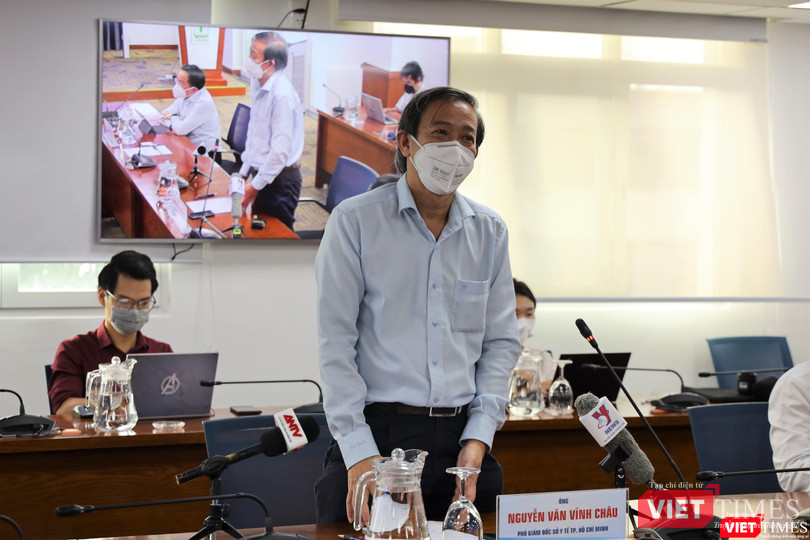 Phó Giám đốc Sở Y tế TP.HCM, BS. Nguyễn Văn Vĩnh Châu