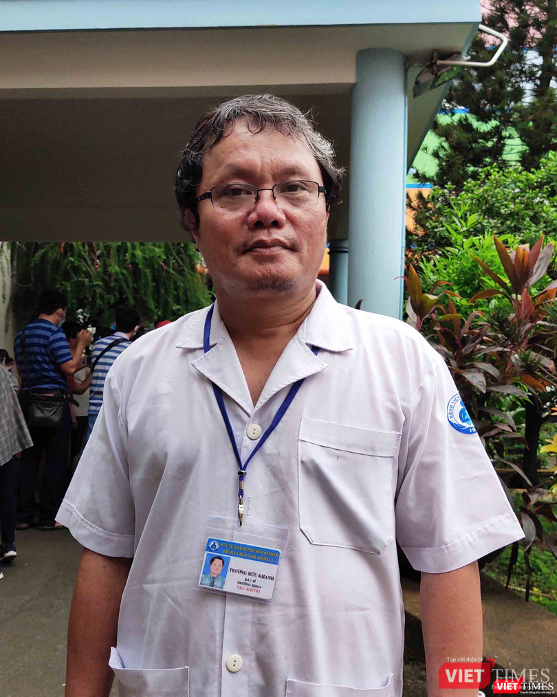 Bác sĩ Trương Hữu Khanh - Trưởng khoa Nhiễm - Thần kinh (BV Nhi Đồng 1)