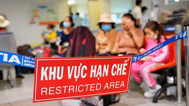 Khu vực hạn chế tại sân bay Tân Sơn Nhất