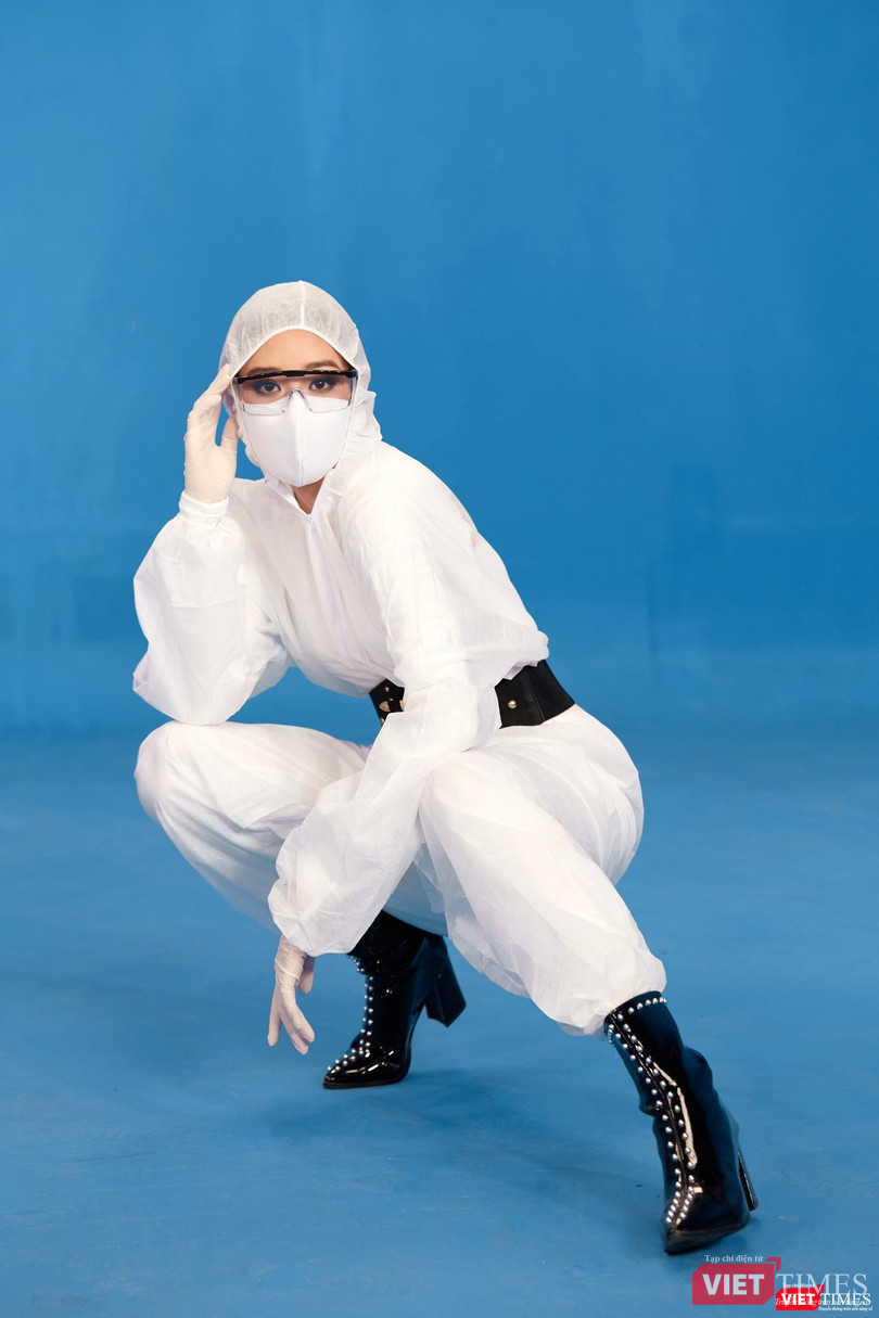 Hoa hậu Khánh Vân đồng hành với nhiều hoạt động hỗ trợ cộng đồng chống COVID-19 suốt thời gian qua