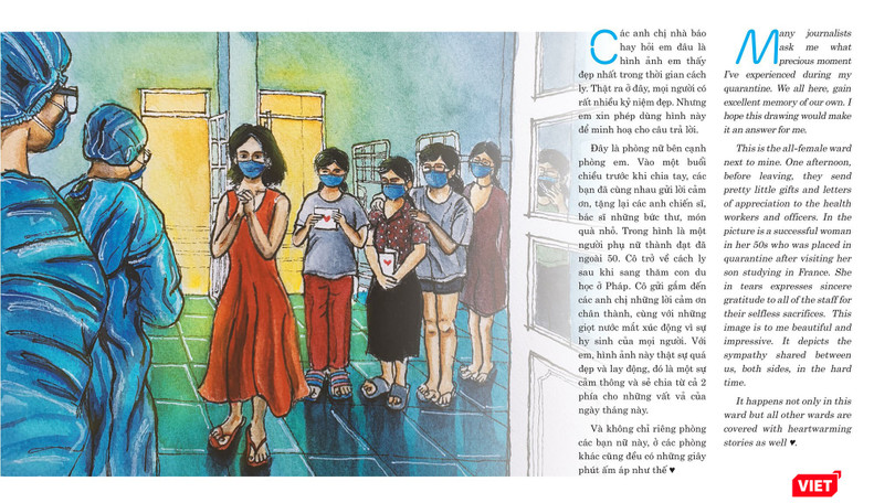 “Con đã về nhà – Ký họa cách ly dịch Covid” của du học sinh Việt Nam, lời cảm ơn quê hương, Tổ quốc sẽ ra mắt cuối tháng 5/2020