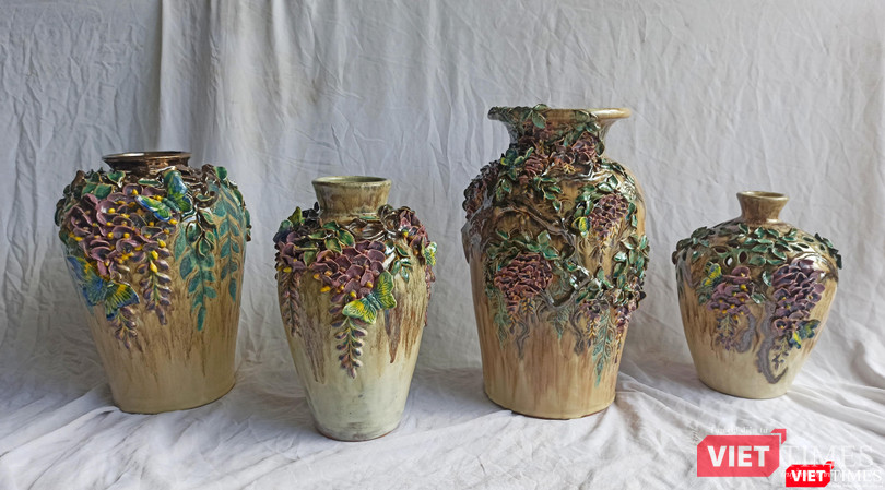 Tác phẩm gốm của Nguyễn Thảo Vy
