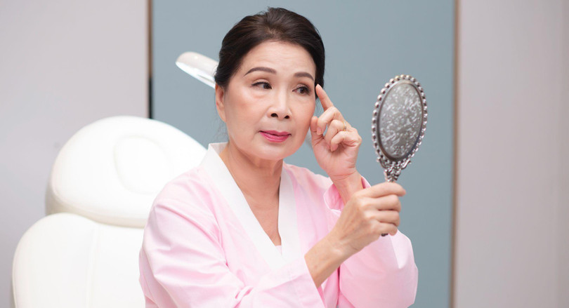 Nghệ sĩ Kim Xuân lo lắng vì ngoại hình lộ rõ dấu hiệu tuổi tác