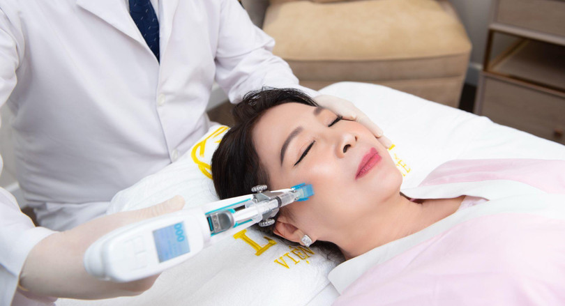 Nghệ sĩ Kim Xuân bất ngờ với kết quả sạch nám, sáng da, mờ nếp nhăn chỉ sau 1 liệu trình cấy collagen tươi