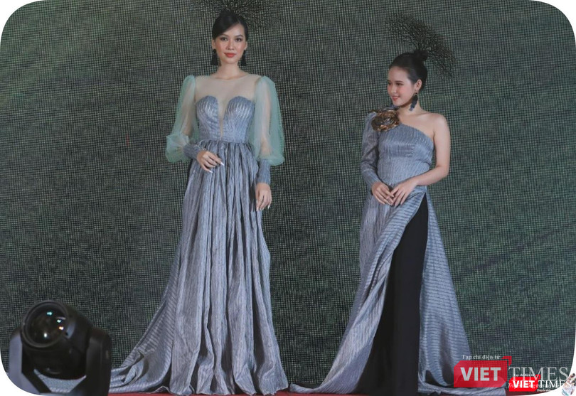 Với các chất liệu từ thiên nhiên, BST mang thông điệp và ý nghĩa nhân văn