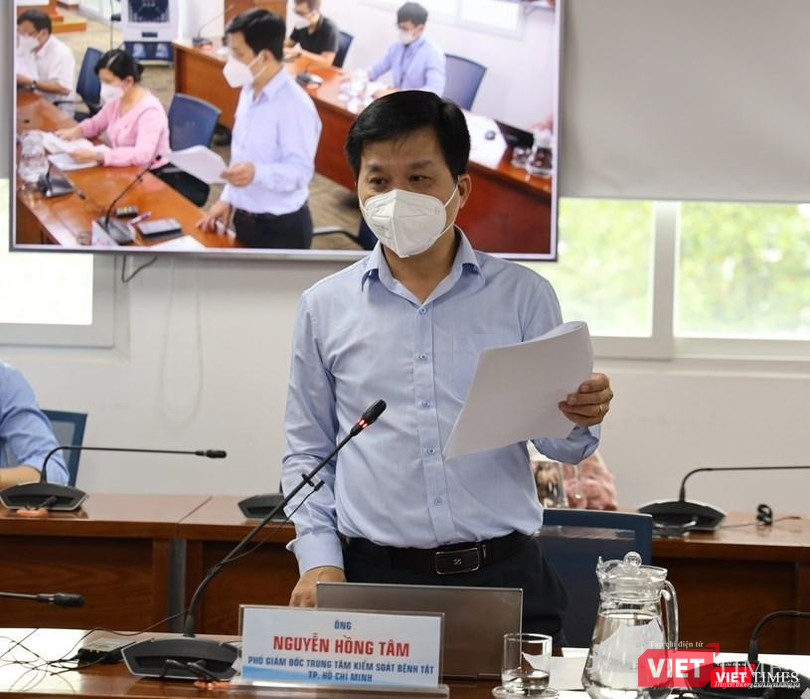 Phó Giám đốc Trung tâm Kiểm soát Bệnh tật TP.HCM, BS. Nguyễn Hồng Tâm