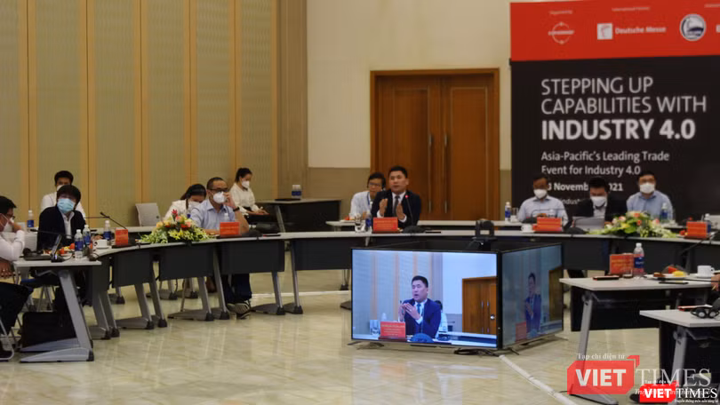 TS Phạm Tuấn Anh phát biểu tại ITAP 2021 - phiên Việt Nam, Bình Dương TS Phạm Tuấn Anh phát biểu tại ITAP 2021 - phiên Việt Nam, Bình Dương