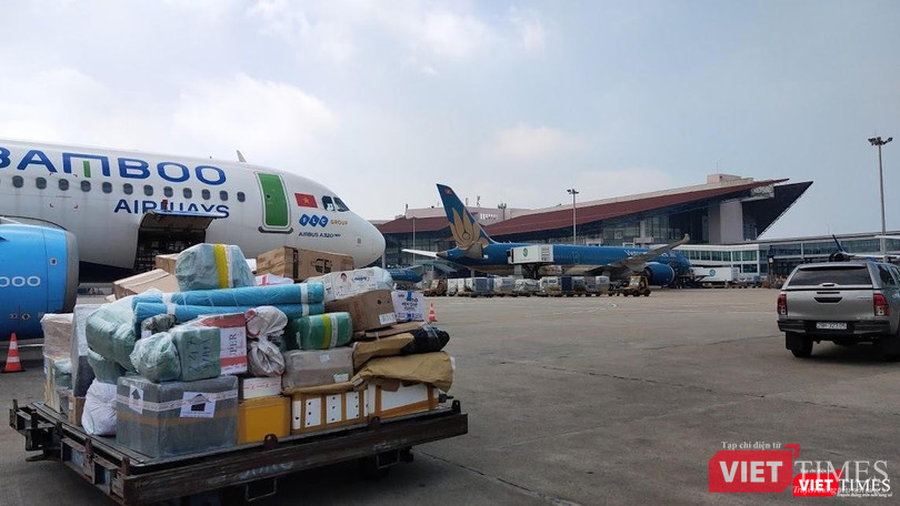 Không hạn chế chở hàng hoá đến TP.HCM - Ảnh: Hoà Bình