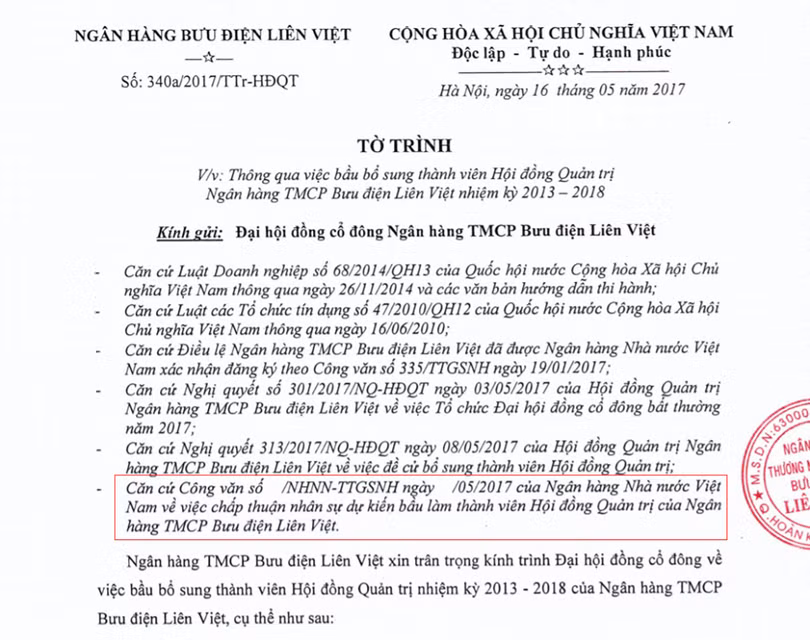 LienVietPostBank: Ông Dương Công Minh từ nhiệm, ông Nguyễn Đức Hưởng quay về ảnh 1