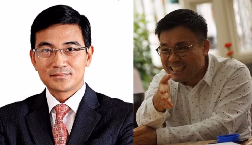 Ông Lê Hải Trà (trái) và ông Nguyễn Duy Hưng đều cho rằng cơ cấu chỉ số Vn-Index có hạn chế.