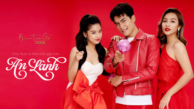 Hoàng Yến Chibi, Khả Ngân và Quốc Anh gửi lời chúc Giáng sinh an lành đến khán giả 