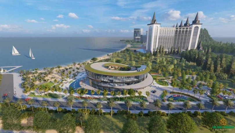 Dự án Hải Giang Merry Land tích hợp đầy đủ tiện ích vui chơi giải trí, nghỉ dưỡng lần đầu xuất hiện tại Quy Nhơn - Ảnh: HTG 