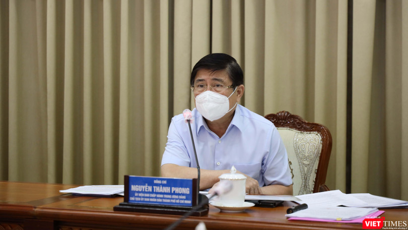 Báo cáo về tình hình dịch bệnh tại TP.HCM đã được gửi tới ông Nguyễn Thành Phong, Chủ tịch UBND TP.HCM (Ảnh: TTBC) 