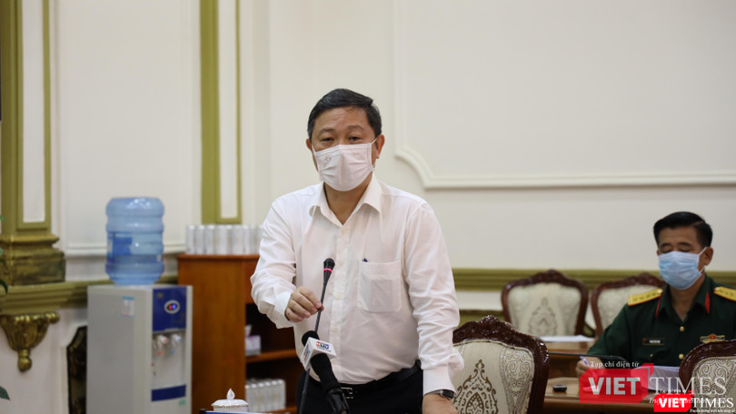 Ông Dương Anh Đức cho hay, vaccine COVID-19 sẽ được mua theo cơ chế xã hội hoá (Ảnh: TTBC)