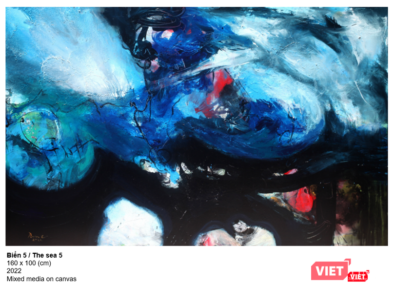 "Biển 5" của họa sĩ Nguyễn Dương