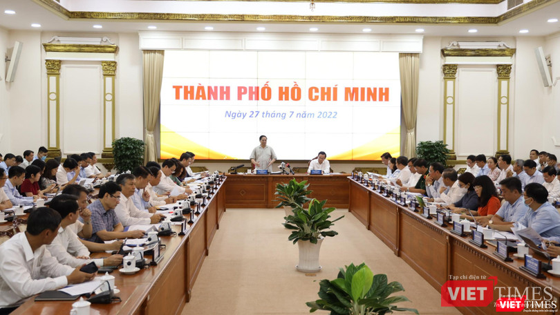 Toàn cảnh cuộc họp của Thủ tướng với TP.HCM