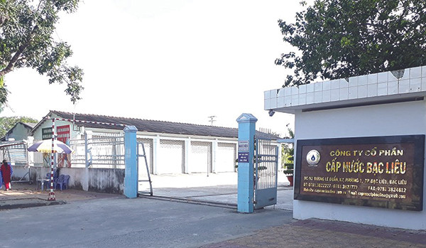 Công ty cổ phần cấp nước Bạc Liêu - Bawaco. (Ảnh: Internet)