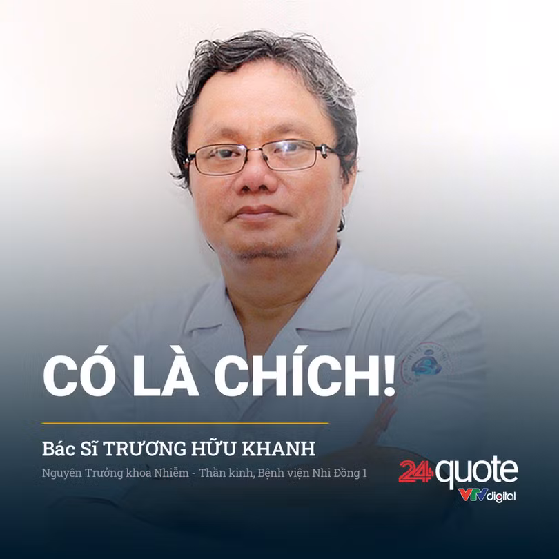 Bác sĩ Trương Hữu Khanh nguyên là Trưởng khoa Nhiễm - Thần kinh, Bệnh viện Nhi Đồng 1 TP.HCM và là chuyên gia chống dịch bệnh truyền nhiễm nguy hiểm
