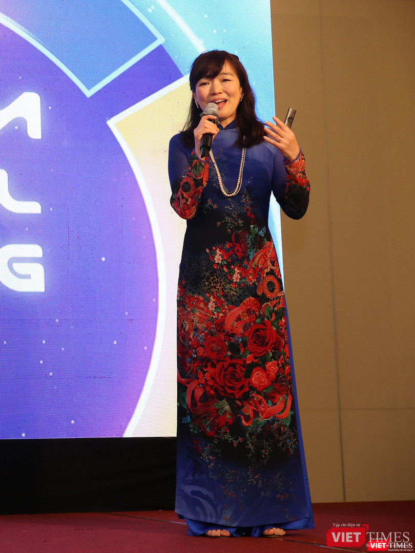 Bà Hideko Ikeda - TGĐ công ty TNHH Merck Healthcare Việt Nam