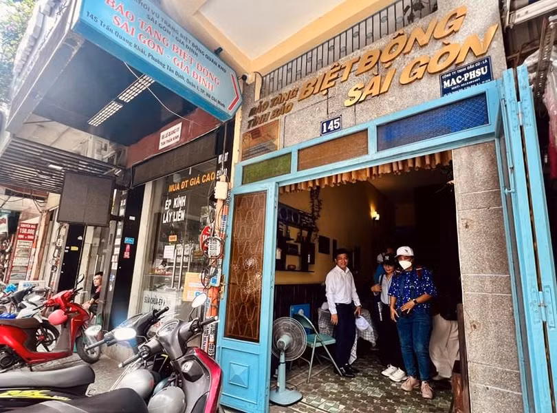 Bảo tàng Tình báo Biệt động Sài Gòn trên đường Trần Quang Khải