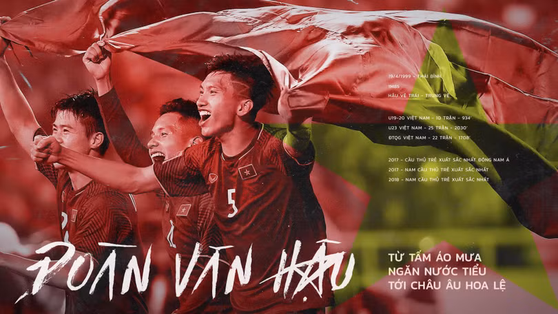 Đoàn Văn Hậu: Từ chiếc áo mưa ngăn nước tiểu tới châu Âu Hoa Lệ