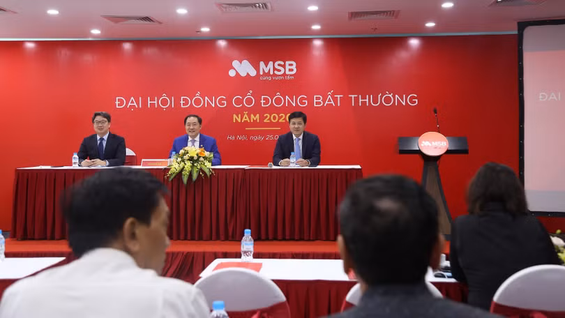 Đại hội cổ đông bất thường của MSB diễn ra sáng ngày 25/9/2020 (Nguồn: MSB)