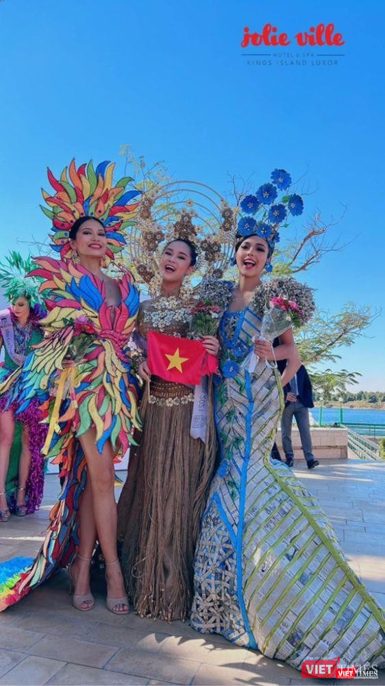 Đại diện Việt Nam - Bella Vũ Huyền Diệu đã xuất sắc đoạt giải Nhất trang phục vì môi trường