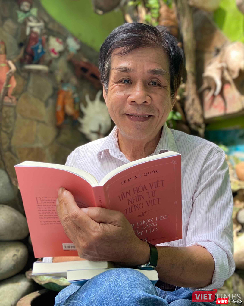Nhà thơ Lê Minh Quốc với bộ sách vừa đến với độc giả