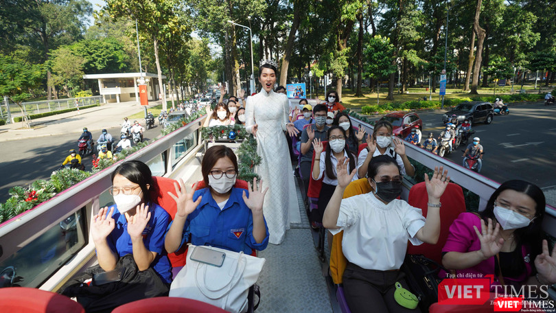 Á hậu Phương Anh là đại sứ chương trình - Ảnh: Phạm Nguyễn