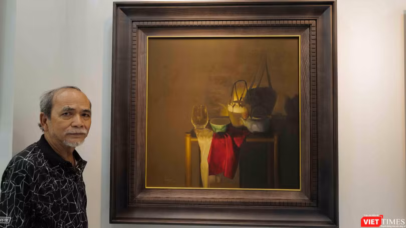 Họa sĩ Lê Vượng sẽ trưng bày 36 bức tranh sơn dầu với chủ đề “Sáng – tối”