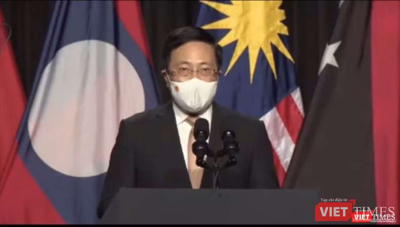 Phó Thủ tướng Phạm Bình Minh. Ảnh- V.A