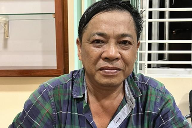 Đối tượng Phạm Ngọc Bích tại cơ quan điều tra. Ảnh: CA TP.HCM