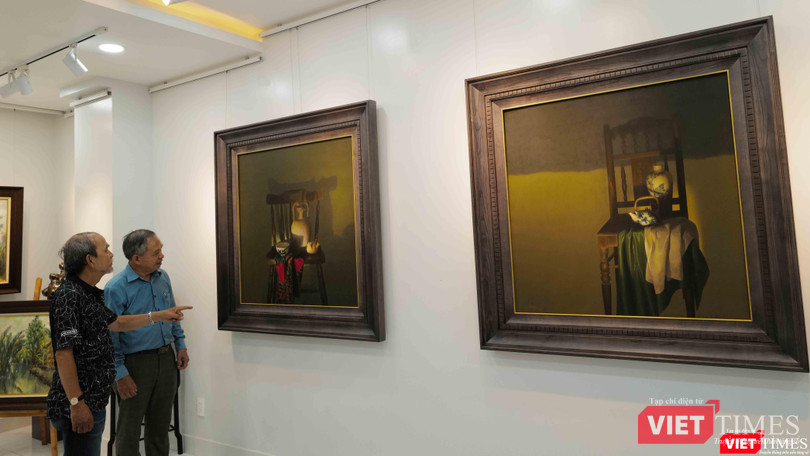 Tranh tĩnh vật sơn dầu của họa sĩ Lê Vượng tại Bình Minh Art Gallery Tranh tĩnh vật sơn dầu của họa sĩ Lê Vượng tại Bình Minh Art Gallery
