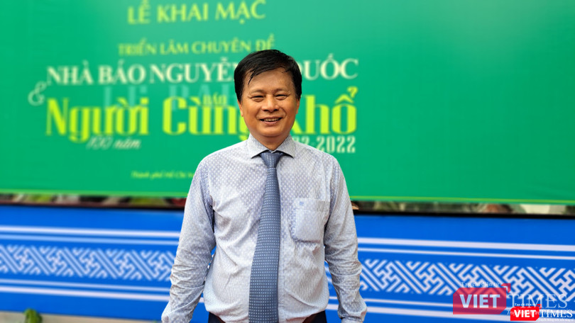 Nhà báo Trần Trọng Dũng - Chủ tịch Hội Nhà báo TP.HCM, Phó Chủ tịch Hội Nhà báo Việt Nam. Ảnh: Hòa Bình Nhà báo Trần Trọng Dũng - Chủ tịch Hội Nhà báo TP.HCM, Phó Chủ tịch Hội Nhà báo Việt Nam. Ảnh: Hòa Bình