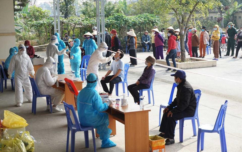 Thị xã Đông Triều từng là một điểm "nóng" về số ca mắc COVID-19 vào cuối năm 2021. Ảnh: CTV Thị xã Đông Triều từng là một điểm "nóng" về số ca mắc COVID-19 vào cuối năm 2021. Ảnh: CTV