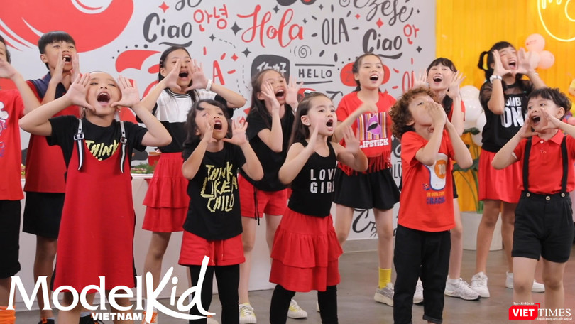 Thí sinh Model Kid Vietnam thể hiện đam mê siêu đáng yêu (Ảnh: MKVN) 