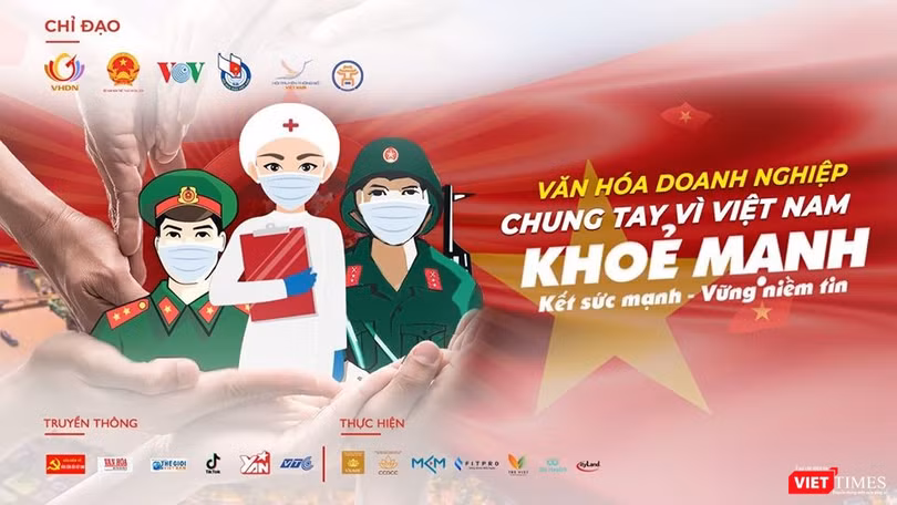 Nhiều nghệ sĩ, người nổi tiếng hứa chung tay phòng, chống COVID-19 “Vì Việt Nam khỏe mạnh” (Ảnh: BTC) 