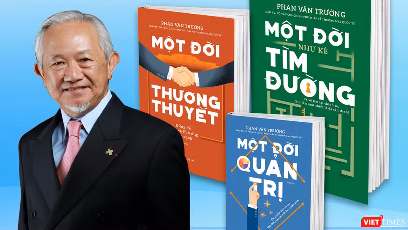 Bộ sách "Kết tinh một đời" của GS Phan Văn Trường ra mắt đúng ngày Nhà giáo Việt Nam 20/11