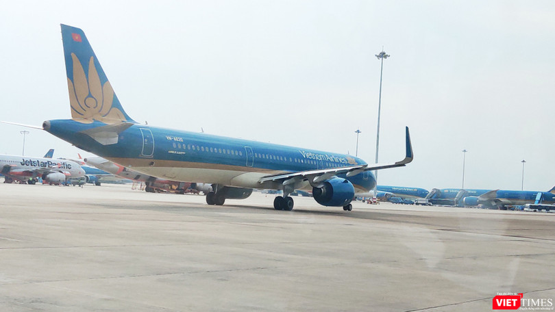 Bộ y tế ra thông báo khẩn tìm người trên chuyến bay VN7198 từ Đà Nẵng đến Hà Nội (Ảnh: Hòa Bình)