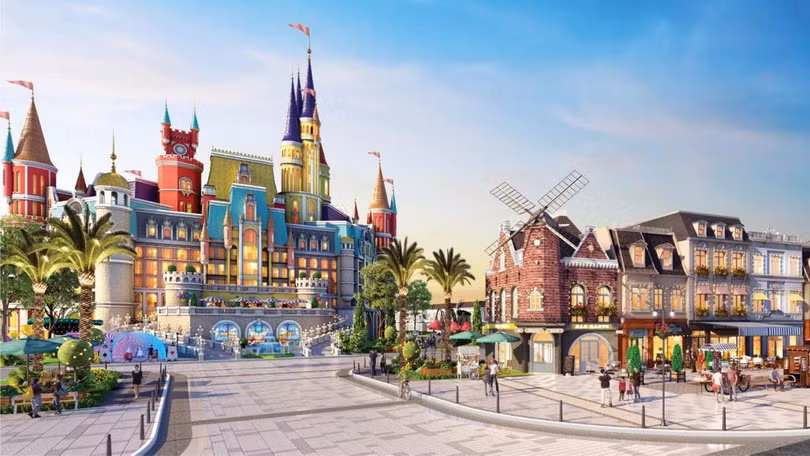 Phối cảnh dự án Khu du lịch Ngân Hiệp 1 - Hồ Tràm (Nguồn: Internet)