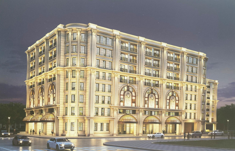 Phối cảnh dự án The Grand HaNoi - Masterise D’. San Raffles