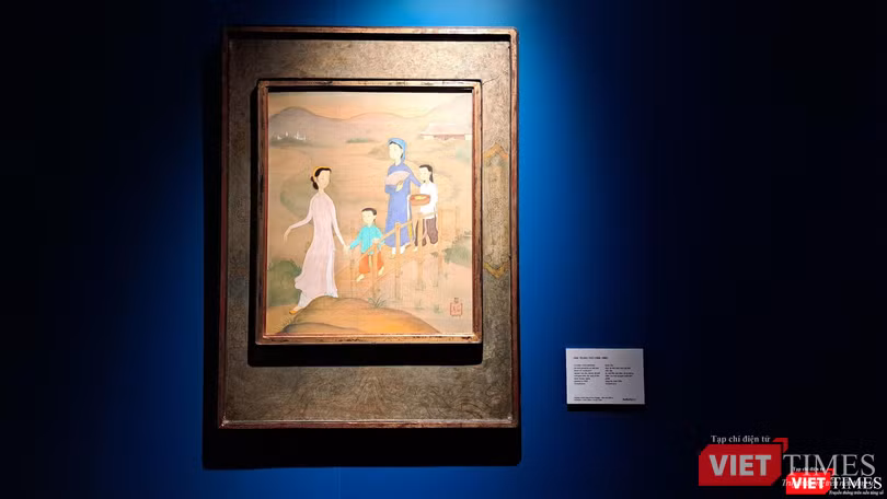 Mai Trung Thứ - Qua cầu. Ảnh: Hòa Bình