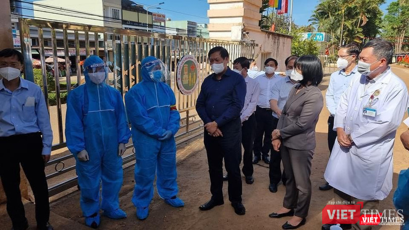 Đoàn kiểm tra đã đến kiểm tra các chốt kiểm dịch Đoàn kiểm tra đã đến kiểm tra các chốt kiểm dịch