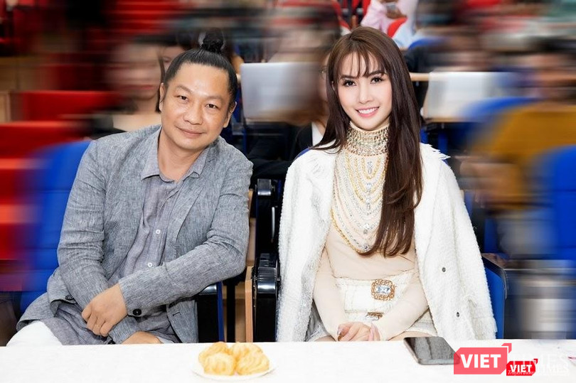 Đạo diễn Đỗ Thành An và hoa hậu Phan Thị Mơ - một trong hai diễn viên nữ chính của phim Kiều@ Đạo diễn Đỗ Thành An và hoa hậu Phan Thị Mơ - một trong hai diễn viên nữ chính của phim Kiều@