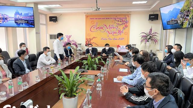 Nhiều điểm cầu trực tuyến tham gia buổi làm việc của Bộ trưởng Bộ Y tế với lãnh đạo tỉnh Quảng Ninh về công tác phòng, chống dịch.