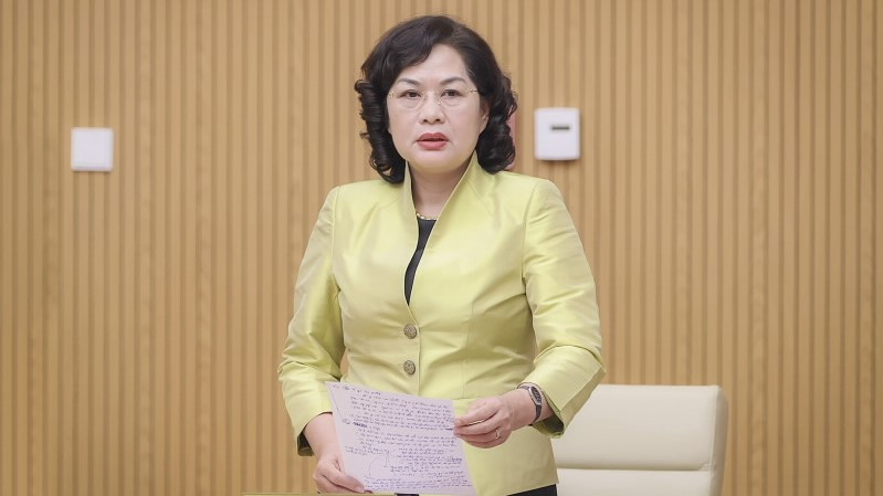 Thống đốc NHNN Nguyễn Thị Hồng (Ảnh: SBV)