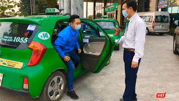 TP.HCM tiếp tục bố trí 200 xe taxi miễn phí của hãng Mai Linh, hỗ trợ vận chuyển người bệnh cấp thiết (Ảnh: ML cung cấp) 