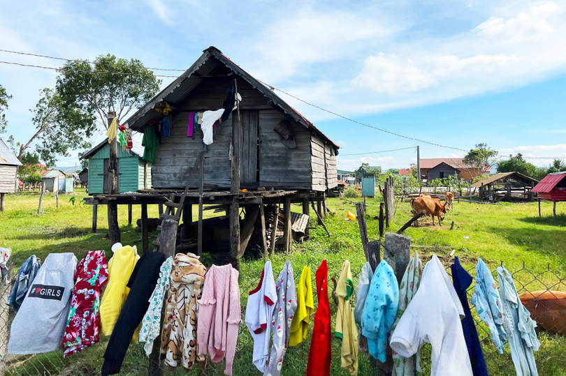 Sắc màu làng tái định cư