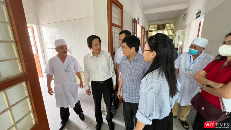 Đoàn kiểm tra sau Hội nghị sơ kết công tác giám định pháp y tâm thần 